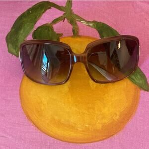 Oliver Peoples Pink & Tortoise Wrap-around Sunglasses +Case Dulain 61-17-114